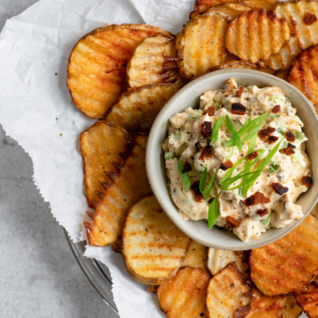 Baked Potato Dip Vegan Recipe