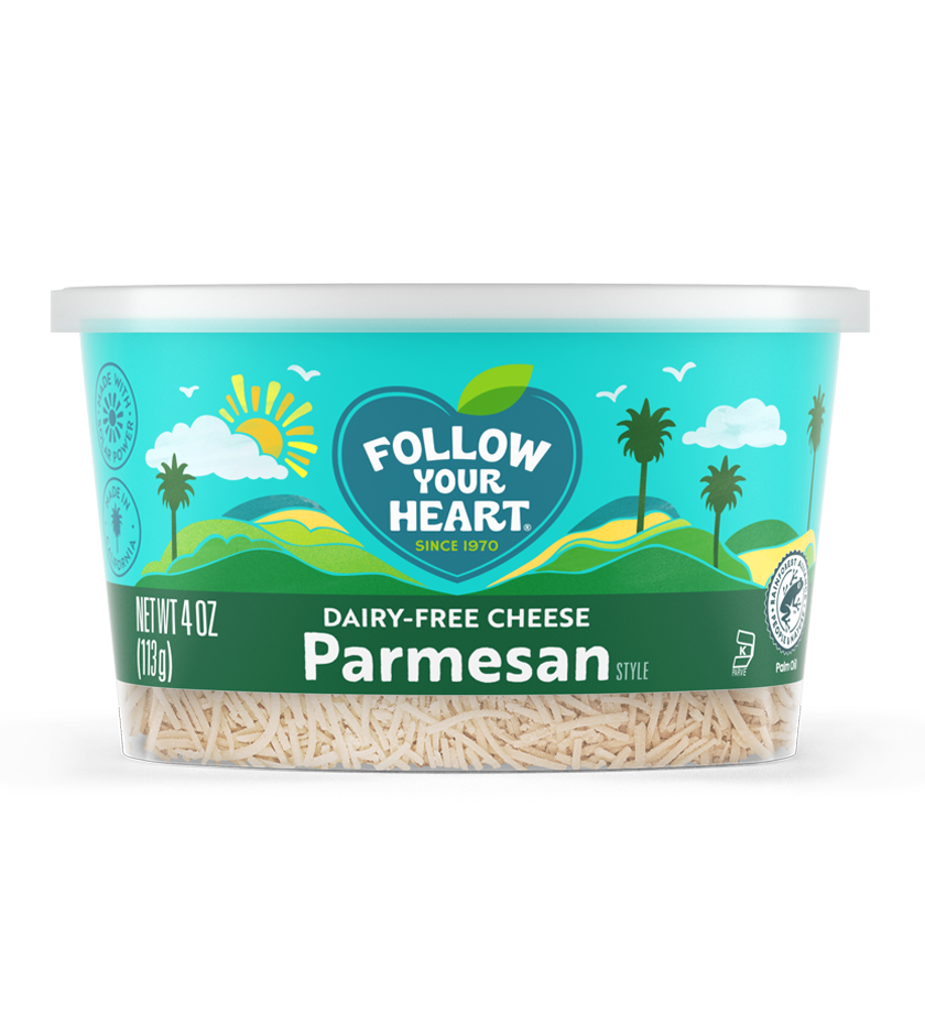 Dairy Free Parmesan Shredded Follow Your Heart