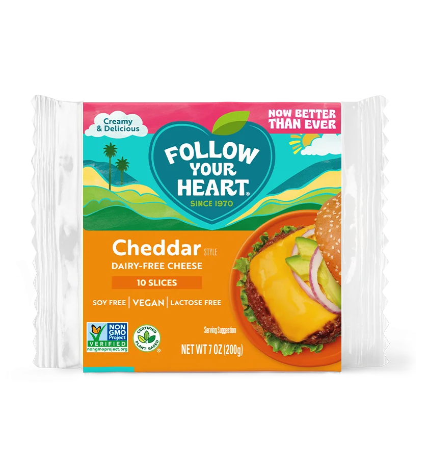 Follow Your Heart® Vegan Cheddar-Style Slices