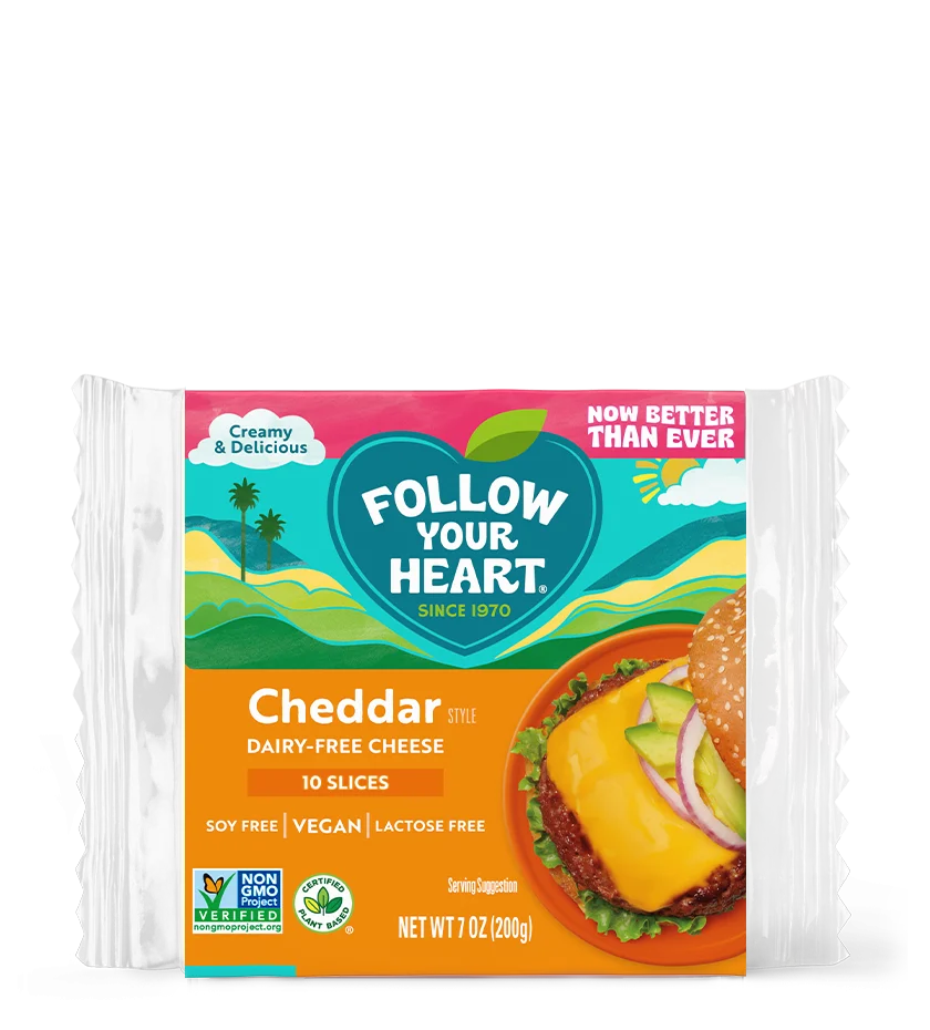 Follow Your Heart® Vegan Cheddar-Style Slices