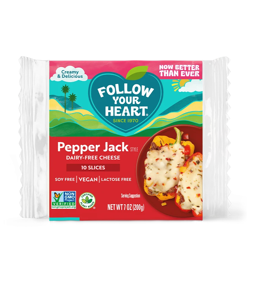 Follow Your Heart® Vegan Pepper Jack-Style Slices