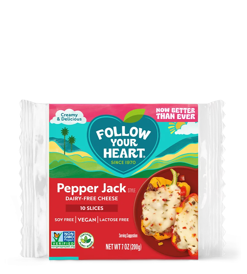 Follow Your Heart® Vegan Pepper Jack-Style Slices