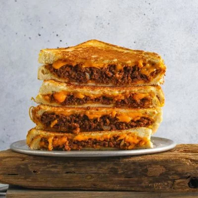 Vegan Sloppy Joe Grilled Cheese Vegan Recipe