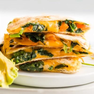 Veggie Quesadillas Vegan Recipe