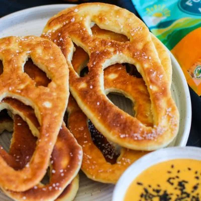Ghost Flatbreads with Chipotle Cheddar Fondue Vegan Recipe
