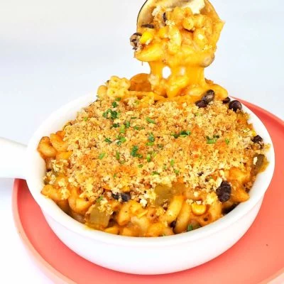 Southwest Chipotle Mac and Cheese Vegan Recipe