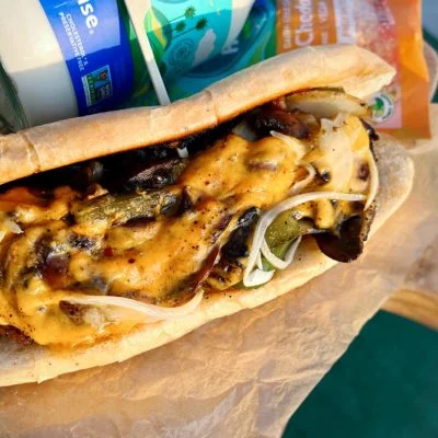 Philly Cheesesteak Sandwich Vegan Recipe