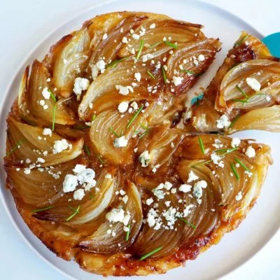 Caramelized Onion Tart Vegan Recipe