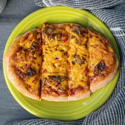 BBQ Jackfruit Flatbread Vegan Recipe