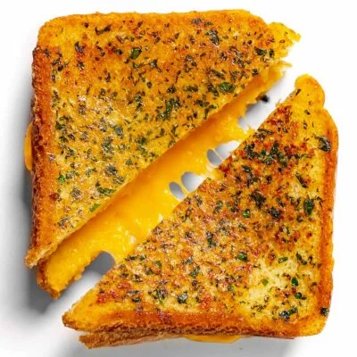 Garlic Bread Grilled Cheese Vegan Recipe