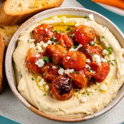 Feta Hummus Vegan Recipe