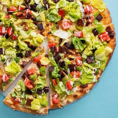 Grilled BLT Pizza Vegan Recipe