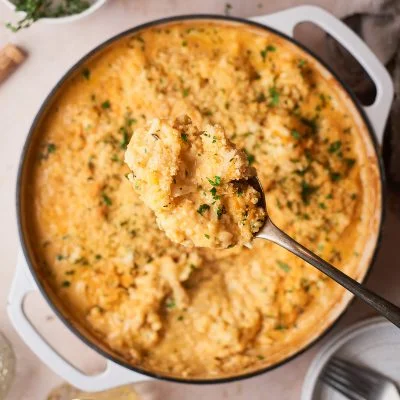 Cauliflower Gratin Vegan Recipe