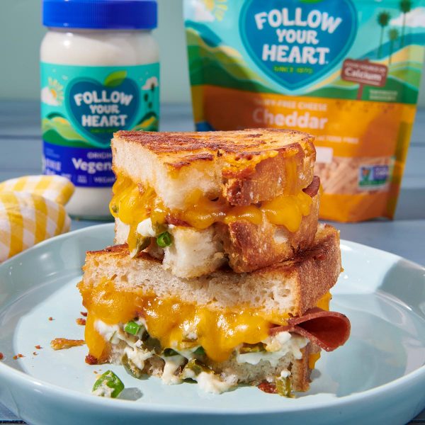 Jalapeño Popper Grilled Cheese Vegan Recipe