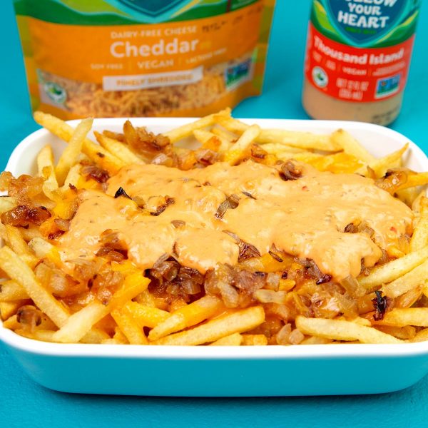 Loaded Cheese Fries Vegan Recipe