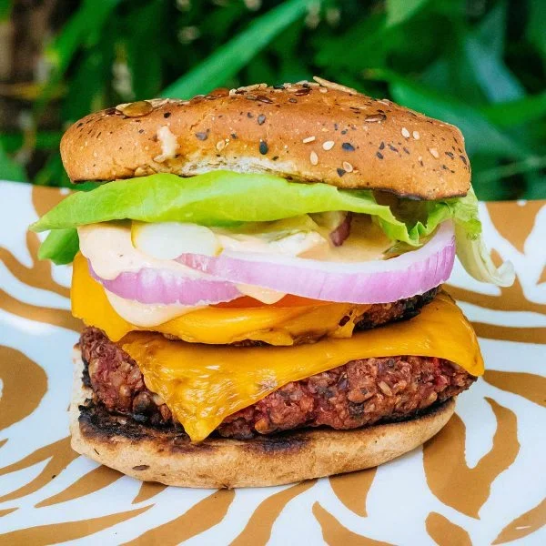 Black Bean Cheeseburger Vegan Recipe