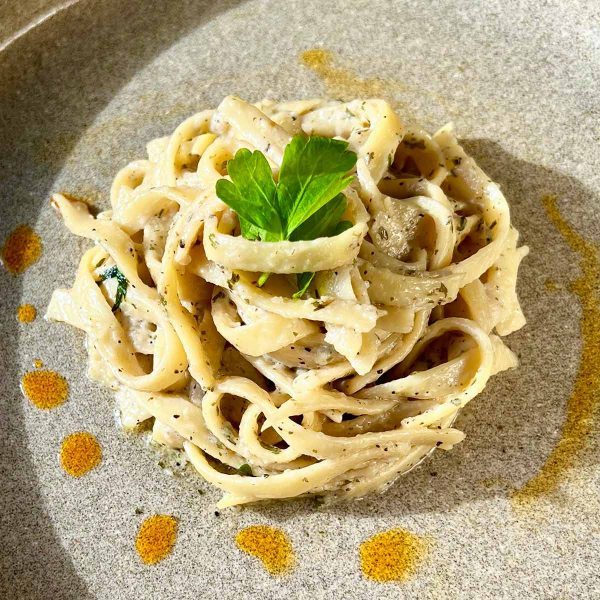 Fettuccine Alfredo Vegan Recipe