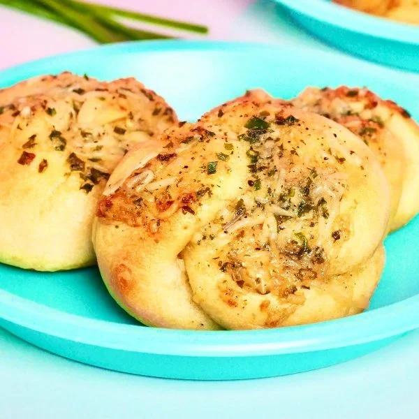 Garlic Parmesan Knots Vegan Recipe