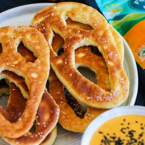 Ghost Flatbreads with Chipotle Cheddar Fondue Vegan Recipe