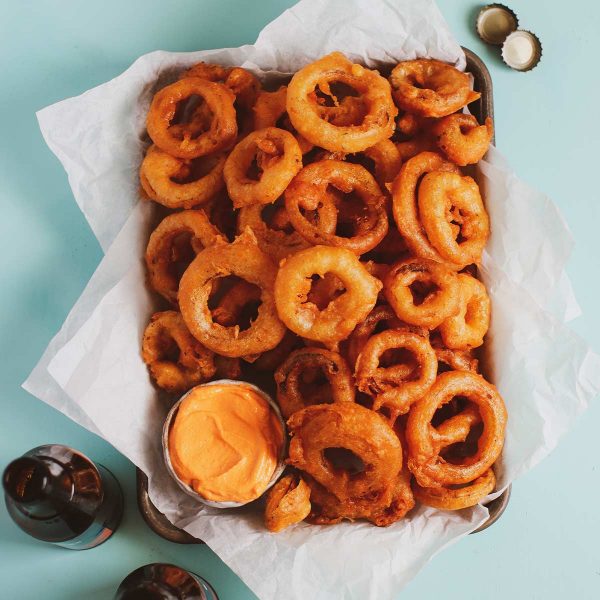 Beer Battered Onion Rings