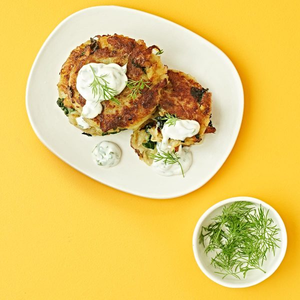 Green Potato Pancakes